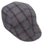 Unisex Classy & Retro Style Woolen Golf Cap (Grey)