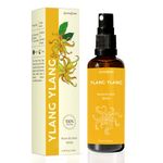 Ylang Ylang Room, Linen & Pillow Spray by Aromafume | 100ml/3.38 fl oz | with Pure Ylang Ylang Essential Oil | Aromatherapy Spray for Relaxation, Sleep & Stress Relief | Mist for Bedding, Fabrics