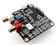 Allo, BOSS I2S DAC V 1.2 Dedicated 384 kHz32bit DAC PCM5122 for Best Sound Quality. Compatible with RPI 2, RPI 3 and Rpi4