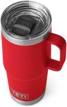 YETI Rambler Travel Mug, Stainless 