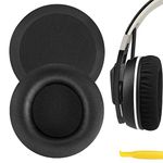 Geekria QuickFit Protein Leather Replacement Ear Pads for Sennheiser Urbanite XL Over-Ear Headphones Ear Cushions, Headset Earpads, Ear Cups Repair Parts (Black)