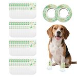 40PCS Disposable Dog Boots for Injured Paws,Waterproof Shoes for Small Dogs,Dog Socks Paws Stop Licking,with Self Adhesive Bandage,Suitable for Indoor & Outdoor Walking Use (M(16-33lb))