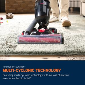 Vax Mach Air Upright Vacuum Cleaner – Lightweight, Red