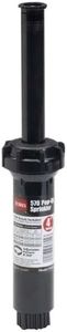 Toro 53814 4-Inch Pop-Up Fixed-Spray with Variable Adjustable Nozzle, 0-360-Degree, 15-Feet, Black