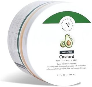 Naturall Curling Cream for Curly Hair - Avocado, Medium Hold Curling Custard for Natural Hair, Gel for Curly Hair, 8 oz
