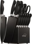 Knife Set, Amorston 15 Pieces Knife