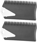 Yosoo Surfboard Scraper, Surf Wax Comb, 2pcs/Set Surfboard Wax Applicator, Surfboard Wax Remover, Surf Wax Comb and Scraper, PVC Surfboard Comb and Scraper for Surfing Board Skaeboard Skimboard