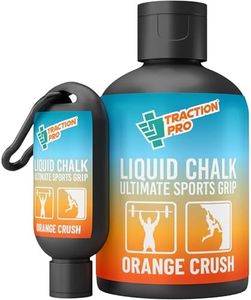 TRACTION PRO Liquid Chalk Combo Kit 50+250ml - Mess-Free Gym Chalk for Weightlifting - Long Lasting Climbing Chalk - Sweat Resistant Hand Chalk for Gymnastics, Weightlifting, Rock Climbing and More