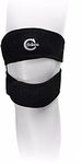 Solace Care 1 Pair Iliotibial Band Syndrome | Runners Patella Knee Strap Support | For Men & Women | Jumpers Knee ITB Osgood Schlatters Tendonitis Arthritis Sports Squats Cycling | Adjustable Wrap