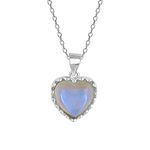 GIVA 925 Silver Be my Heart Pendant | Gifts for Girlfriend, Gifts for Women and Girls |With Certificate of Authenticity and 925 Stamp | 6 Month Warranty*