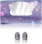 Purple Car Visor Tissue Box Holder,