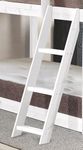 STRICTLY BEDS&BUNKS Replacement pine Ladder for Cabin Bed or Mid Sleeper (White)