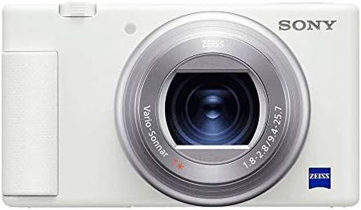Sony ZV-1 Vlogging Camera, White