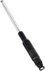 HYS BNC Base Telescopic/Rod 27Mhz Antenna 9.8-Inch to 51.97-inch HT Amateur Antennas for CB Handheld/Portable Radio with BNC Connector Compatible with Cobra Midland Uniden Anytone CB Radio