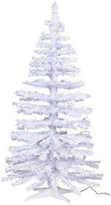 Home White Fibre Optic Christmas Tree - 5ft