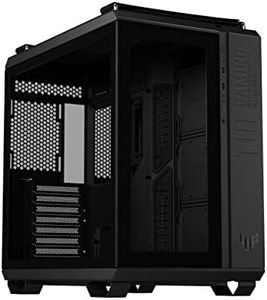 ASUS TUF Gaming GT502 ATX Mid Tower Gaming Case (dual chamber design, independent cooling zones for the CPU and GPU, tool-free side panels, USB 3.2 Gen 2 Type-C Front Panel, four ARGB Case Fans)