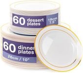 MATANA 120 Premium White Plastic Pl