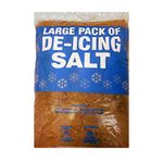 Brown Deicing Rock Salt Bag large Bag