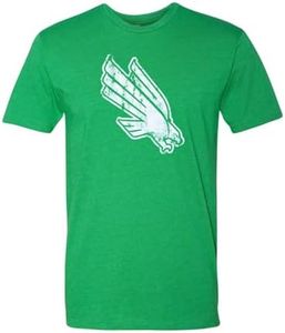 NCAA Officially Licensed Premium Cotton T-Shirts, University of North Texas, Medium
