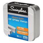 Swingline Optima High Capacity Staples, for 60/70 Sheets staplers, 3/8-Inch Leg Length, 125 per Strip, 2500 per Box (S7035550)