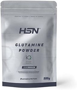 Glutamina Kyowa - Máxima Pureza - en Polvo de HSN | Sin Sabor 500 g = 100 Tomas por Envase 100% Pura L-Glutamina Micronizada | No-GMO, Vegano, Sin Gluten