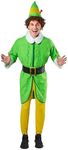 Rubie's Men's Elf: Buddy The Elf Costume, Green, X-Large