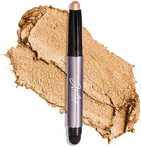 Julep Eyeshadow 101 Cream-to-Powder Waterproof Eyeshadow Stick – Warm Gold Shimmer – Long-Lasting, Buildable, Crease-Proof, Cruelty Free, Shimmer Finish with Built-In Smudger