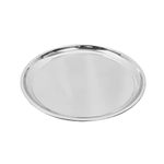 16in Stainless Steel Drip Pan for Kamado Joe Classic Joe & Big Joe, Large & XLarge Big Green Egg Grills, Stainless Steel Pizza Tray Pizza Pan for Turkey Baking, Roast Chicken