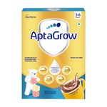 AptaGrow Milk Drink Powder For Kid S Height Gain,Immunity & Brain Development,Nutritious & Tasty Chocolate Flavor,400 G|37 Nutrients|Prebiotics|Low Fat|Veg,1 Count,13 Servings