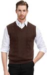 Men's Classic V-Neck Sweater Vest C