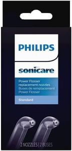 Philips Sonicare Power Flosser Standard Tips (F1), 2pk, White HX3042/00