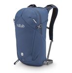 Rab Tygen Backpack - Lightweight Breathable Daypack for Travel, Hiking, & Commuting - Tempest Blue - 12-Liter (Back Length - Medium)