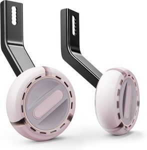 Empathech Training Wheels for 16 inch Bike, Safety Max—High-Strength Steel with Anti-Tip Design, Long-Lasting Light Up Bicycle Training Wheels for Kids Bike, Fits 16'' Single-Speed Only, Purple