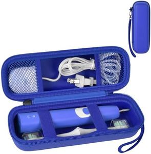 GWCASE Toothbrush Travel Case Compatible with Oral-B Pro 1000 2000 3000 3500 5000 7500/ for Philips Sonicare ProtectiveClean 4100 6100 5100 6500 7500 Rechargeable Electric Toothbrush (Box Only) -Navy