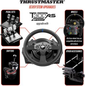 Thrustmaster T300 RS GT Racing Wheel – Force Feedback, PC/PS5/PS4