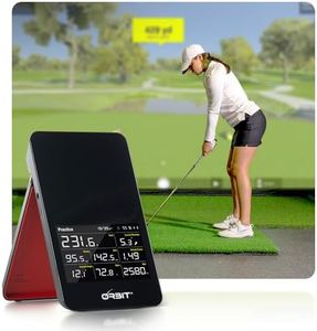 OPTISHOT Orbit Golf Simulator and Launch Monitor Golf Simulators for Home with Orion Software - Golf Launch Monitor - 20 Courses and 3 Practice Ranges Included