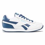 Reebok Boys Royal Cl Jog 3.0 Sneaker, Ftwwht Uniblu Bolcya, 2 UK Child