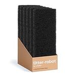 Litter-Robot 3 Carbon Filters by Whisker, 6 Pack, Custom Fit Carbon Filter Pads for Litter-Robot 3, Absorbs Litter Tray Odours and Controls Moisture for Cleaner Smelling Home