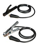 ISC WELDING EARTH CLAMP WITH HOLDER M/F Connector 35~50 Sq.mm With Cable 2.5 Mtr. With Connector Inverter Type Welding Combo Inverter Welding Machine