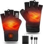 uncn Heated Gloves Fingerless for W