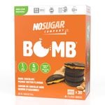 No Sugar Keto Bombs, Fulfills Sweet Craving Without Compromising Keto, Month supply, Low Net Carb (1g), Sugar Free (0g) Keto Cup Snacks with 7g Healthy Fat - Gluten Free, All Natural, Non-GMO (510g, Peanut Butter)