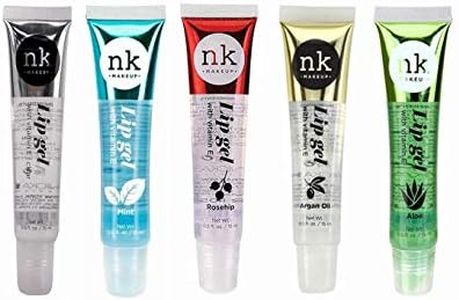 5 Flavors NK Hydrating Lip Gel Rosehip Argan Oil Mint Aloe Clear Moisturizing Clear Gloss