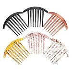 Beatifufu Resin Hair Comb 6pcs Fren