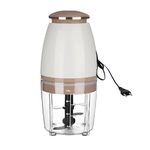 Rasikvar Nutri-chop Pearl Electric Chopper | 4 Sharp Stainless Steel Blades | 700ml | 350W | Chop and Mince Vegetables, Meat, Blends Dips | Low Noise | Light-weight Baby Food Processor