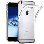 Oprimio Crystal Clear Case for iPhone 6 and iPhone 6S [Silicone Case] [%100 Transparent] [German Material] [Ultra Thin] Clear Mobile Phone Case for Apple iPhone 6 / 6S