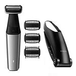 Philips Bg5020/13 Body Groomer Series 5000, Showerproof Trimmer With Skin Comfort System, Black