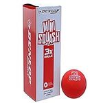 Dunlop Sports Mini Squash Ball, Red