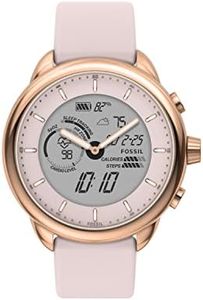 Fossil Gen 6 Wellness Edition Hybrid Smartwatch, Pink, 1 cm