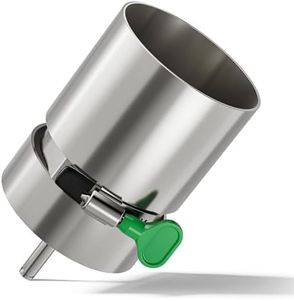 Caulimo Spray Paint Can Shaker for Drill-Powered Only— Fits 2" to 3" Cans, Time-Saving/One Click-Adjustment, Stainless Steel Paint Can Mixer for DIY, Garage and Professional Use