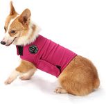 Dog Anxiety Relief Coat,Lightweight Wrap Anxiety Jacket Shirt for Anxious Pets Keep Calming Comfort (Rose red, M)